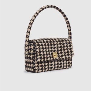 Anine Bing Houndstooth Nico Bag